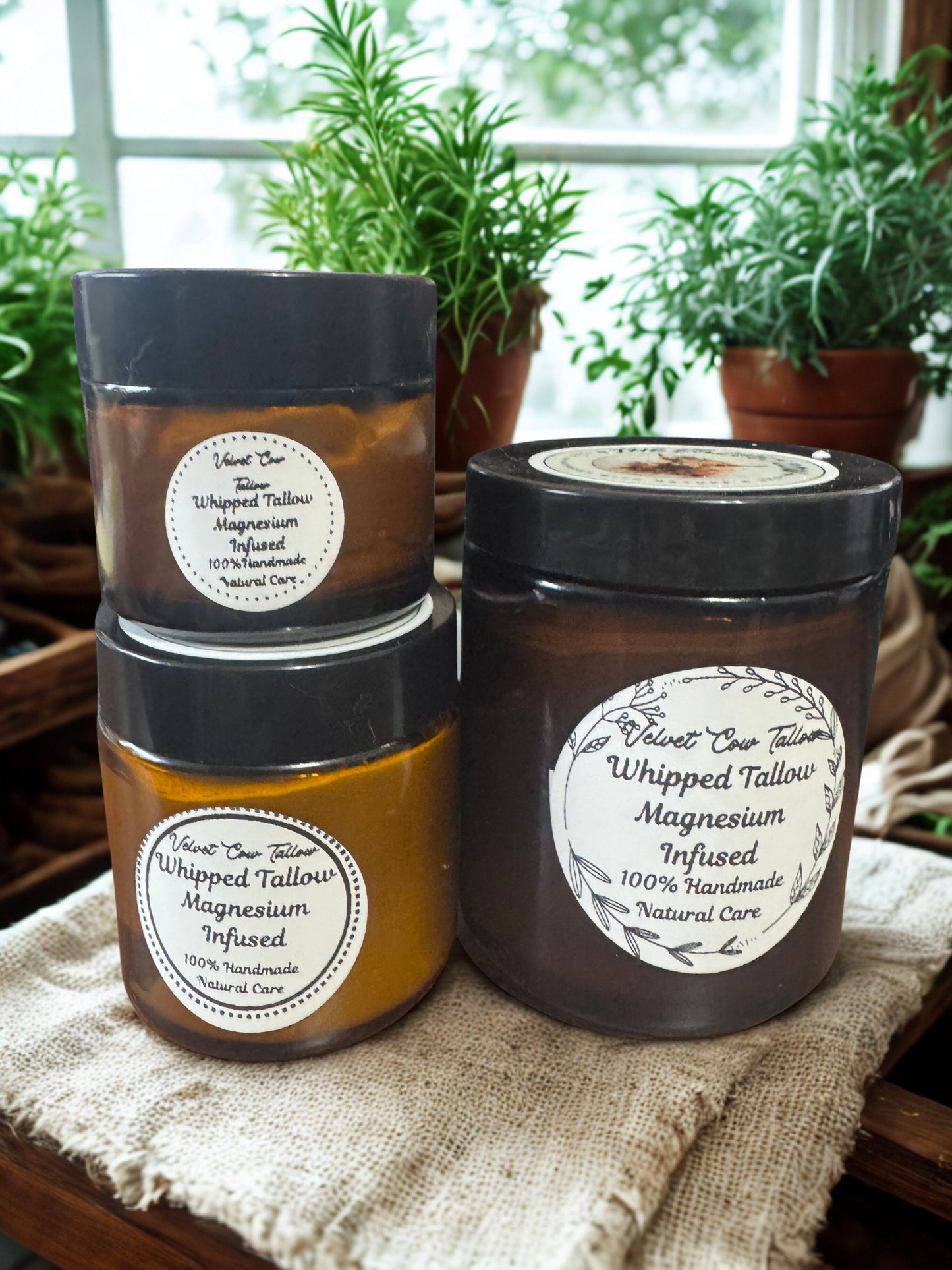 Tallow Magnesium Body Cream | Sleep & Muscle Relief