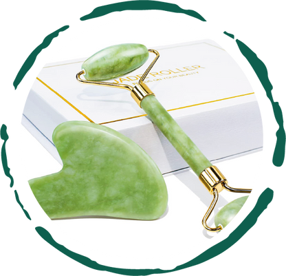 Jade Roller & Gua Sha Set