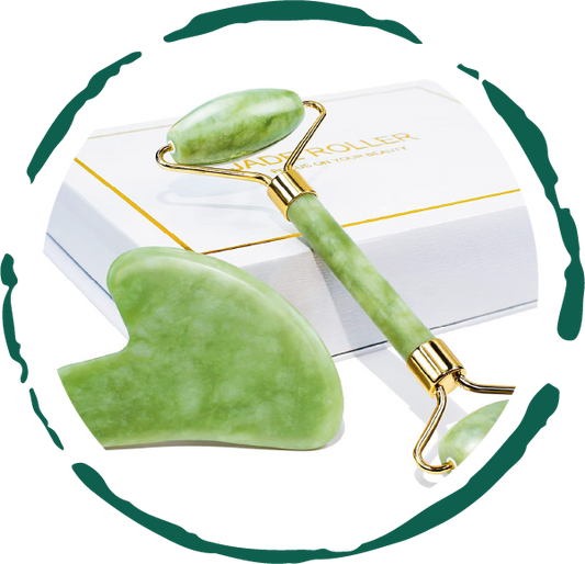 Jade Roller & Gua Sha Set